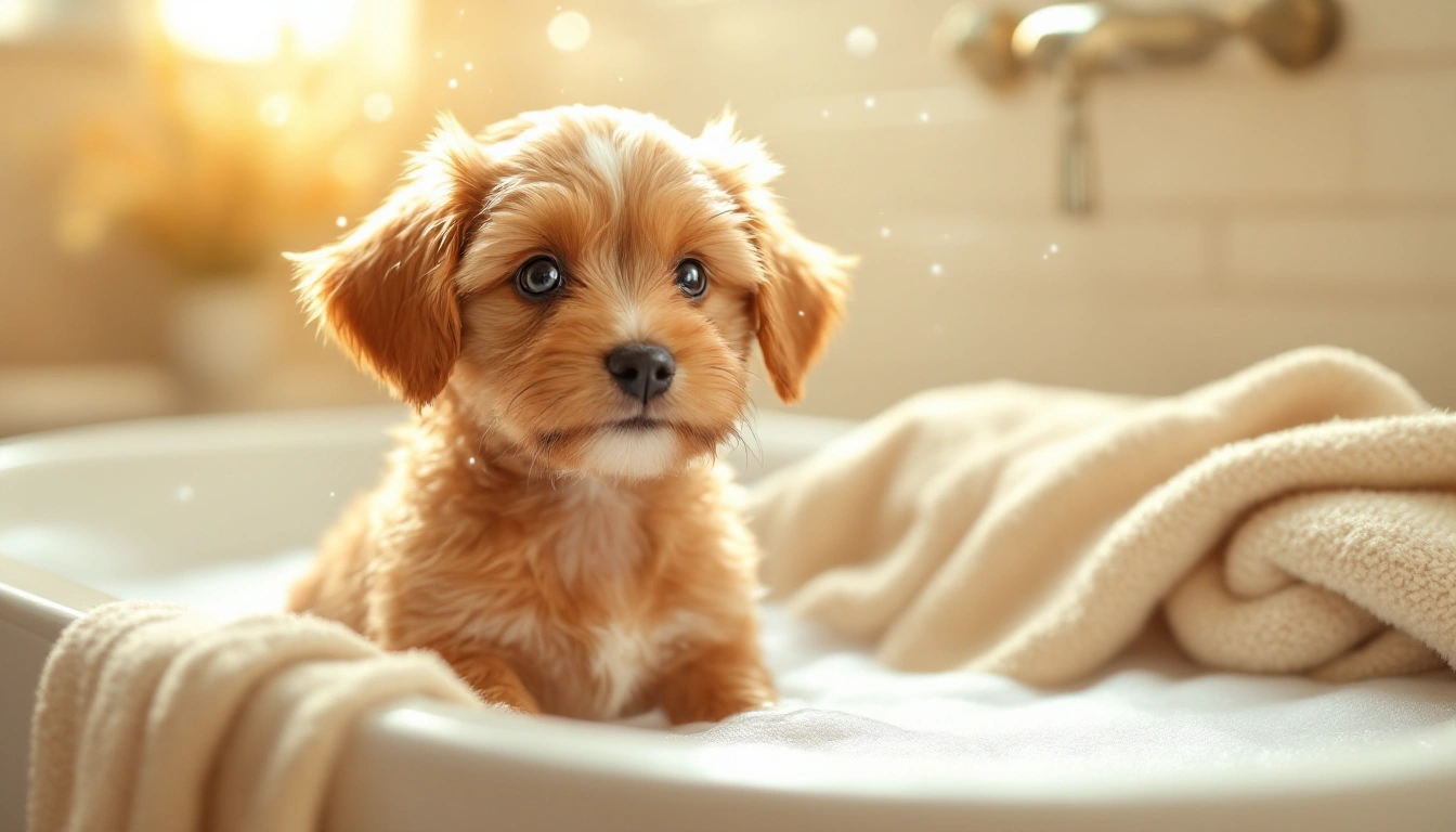 New Puppy First Bath: When to Do It and How